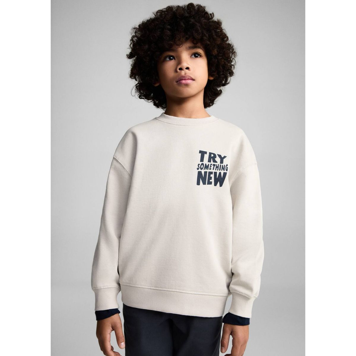 MANGO KIDS - Polera Niño Algodón Mango Kids