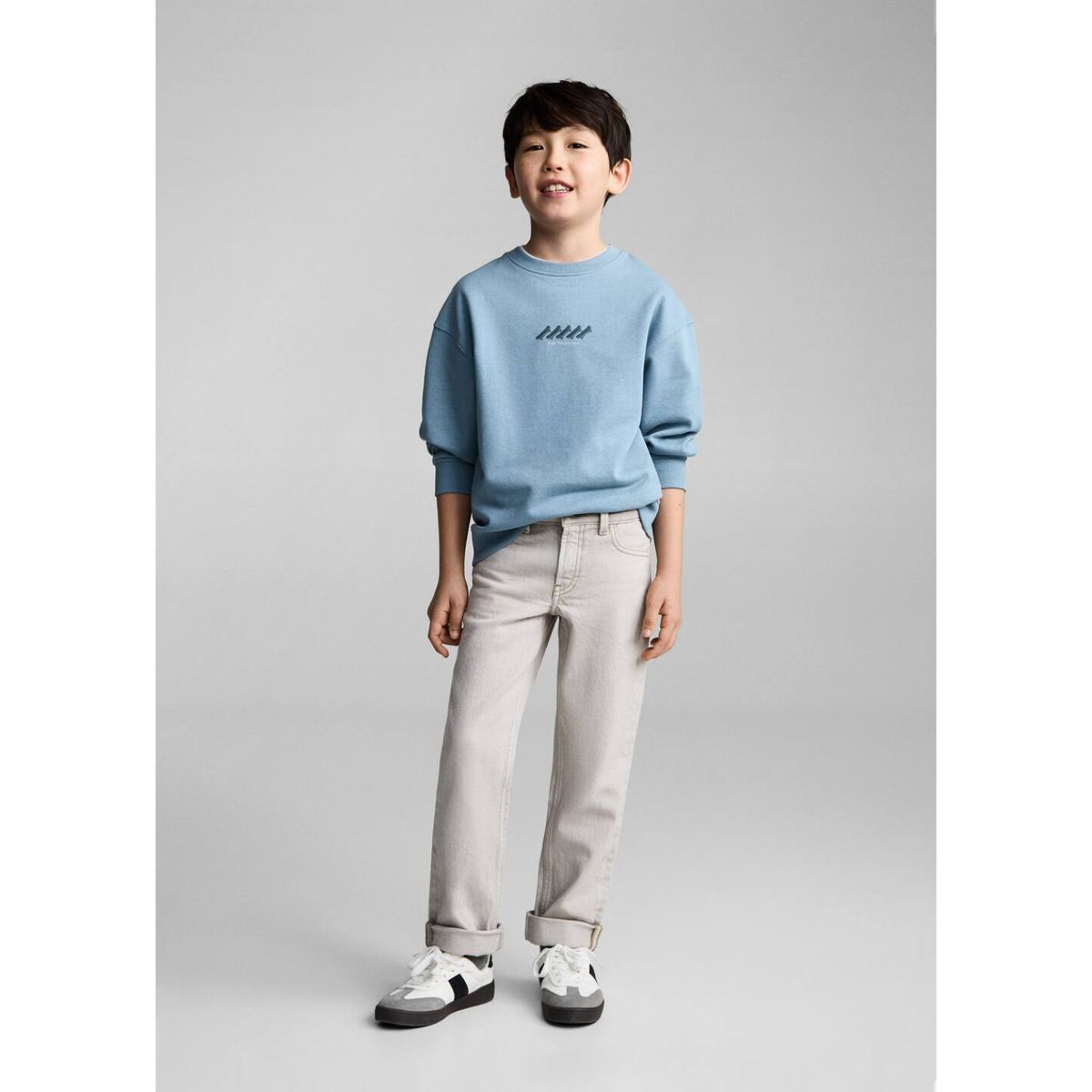 MANGO KIDS - Polera Niño Algodón Mango Kids