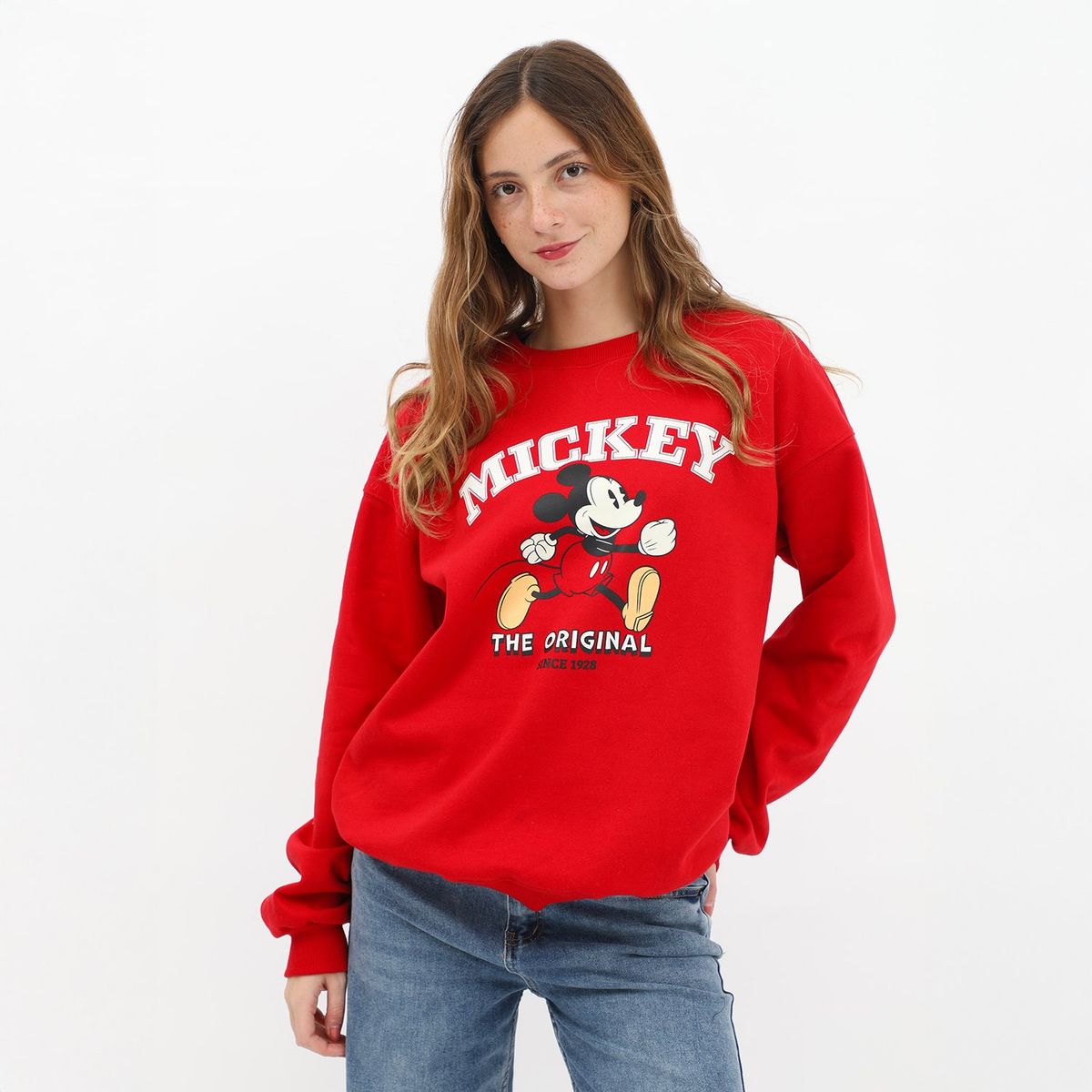 SYBILLA - Polera Disney Oversize 100% Algodón Mujer Sybilla