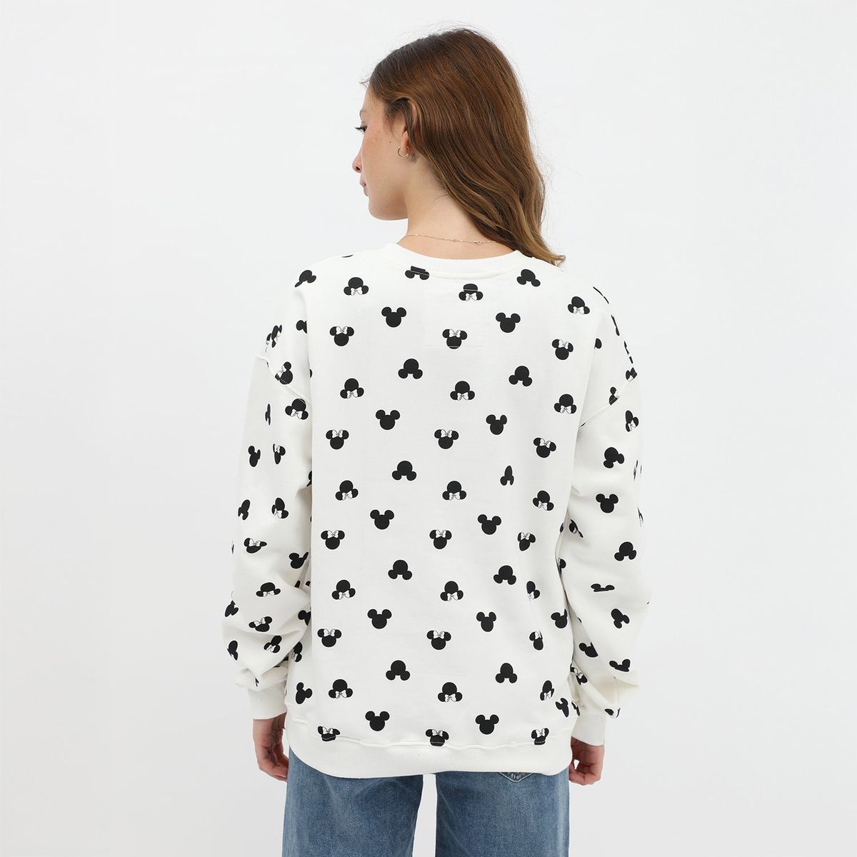 SYBILLA - Polera Disney Oversize 100% Algodón Mujer Sybilla