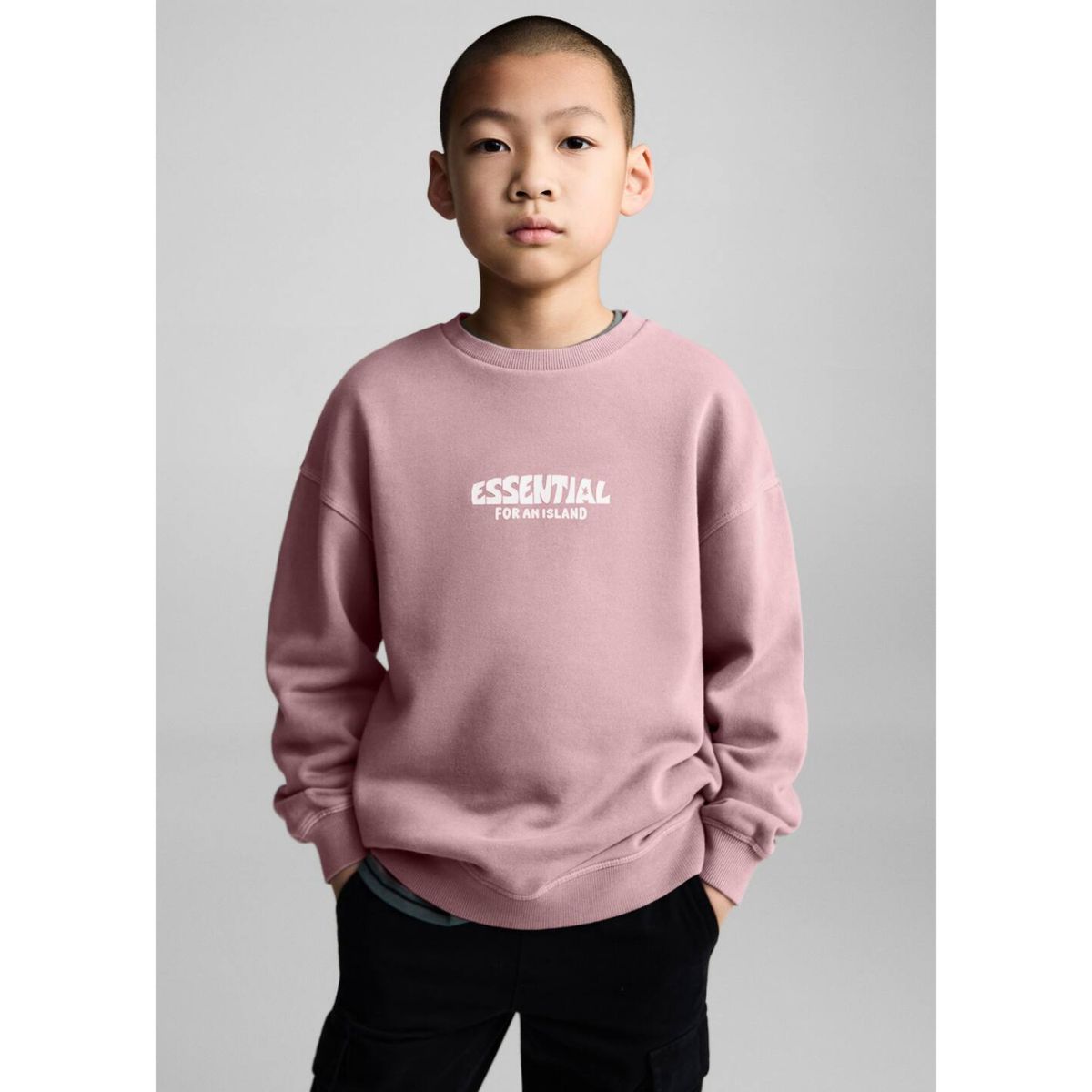 MANGO KIDS - Polera Niño Algodón Mango Kids