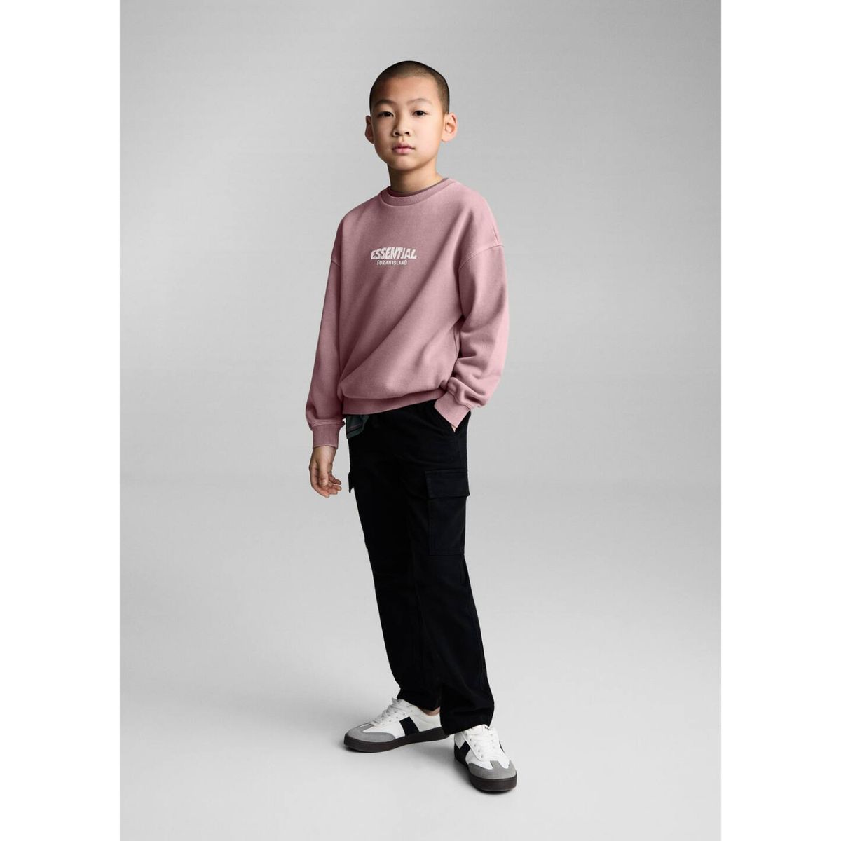 MANGO KIDS - Polera Niño Algodón Mango Kids