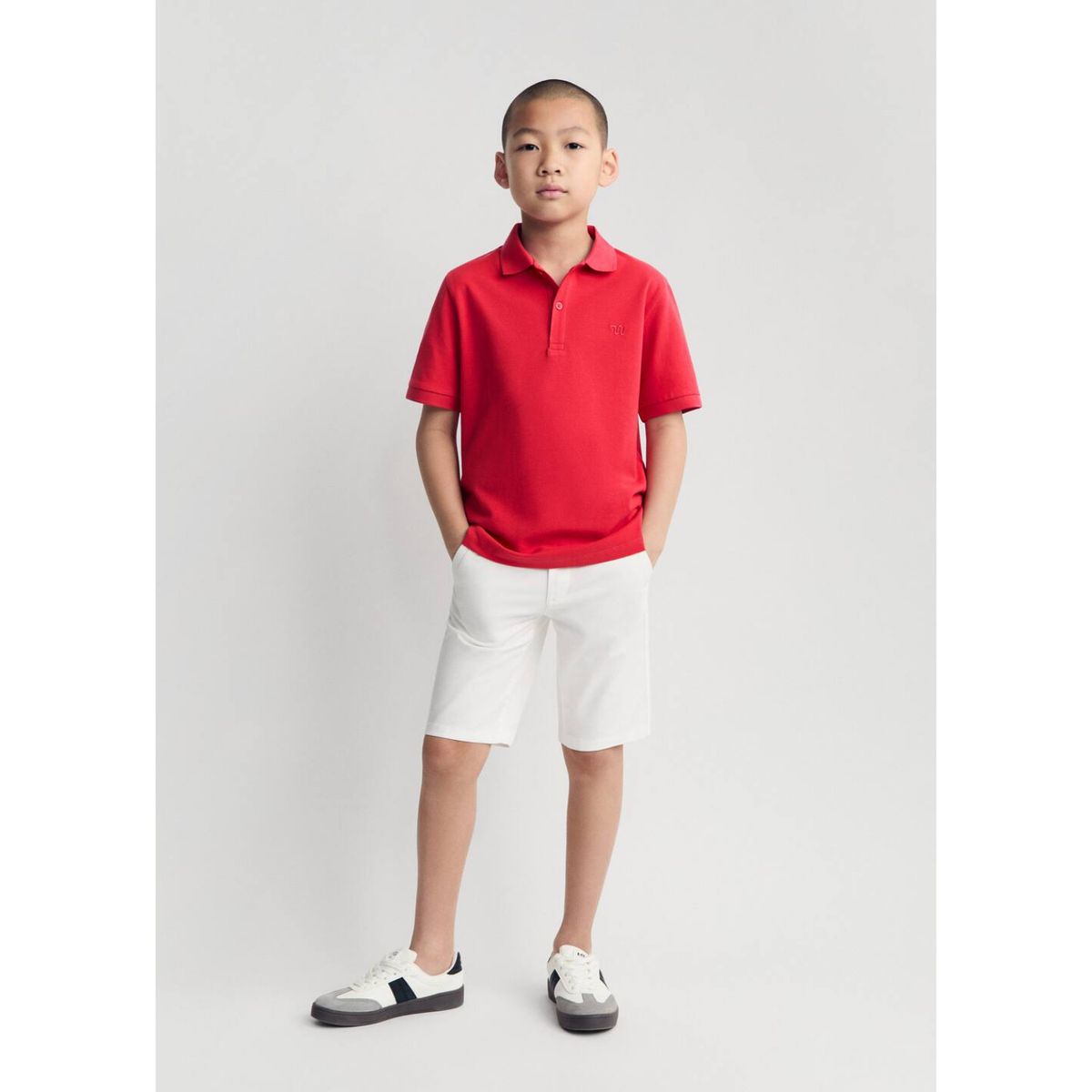 MANGO KIDS - Polo Niño Manga Corta Algodón Mango Kids