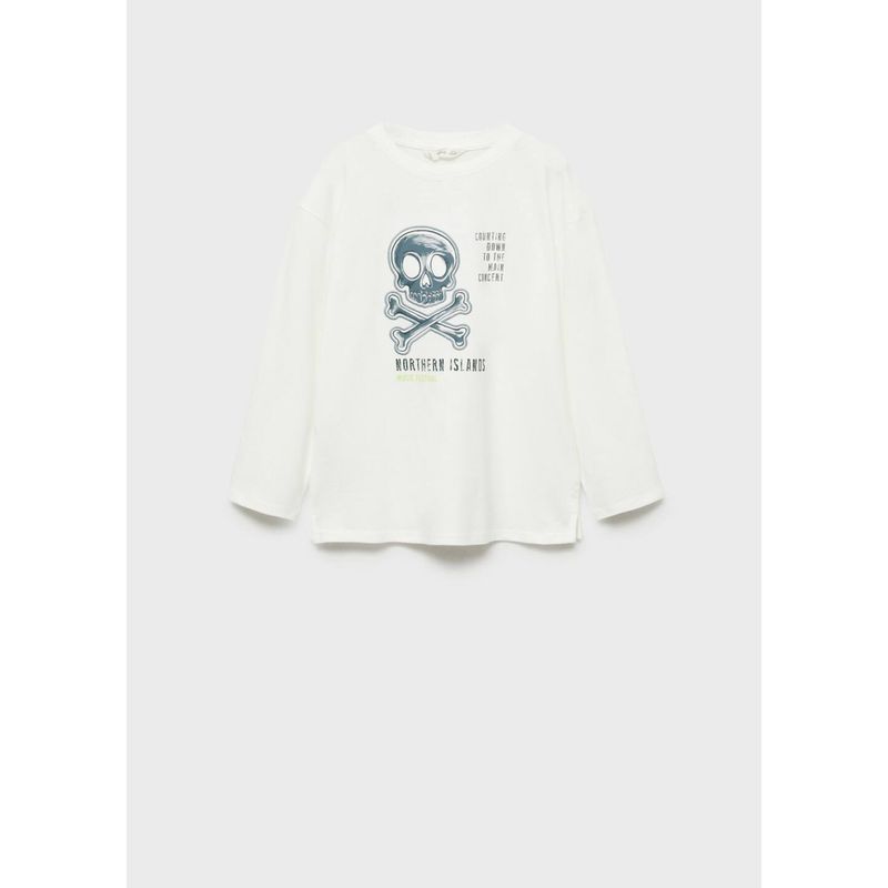 MANGO KIDS - Polo Niño Manga Larga Algodón Mango Kids