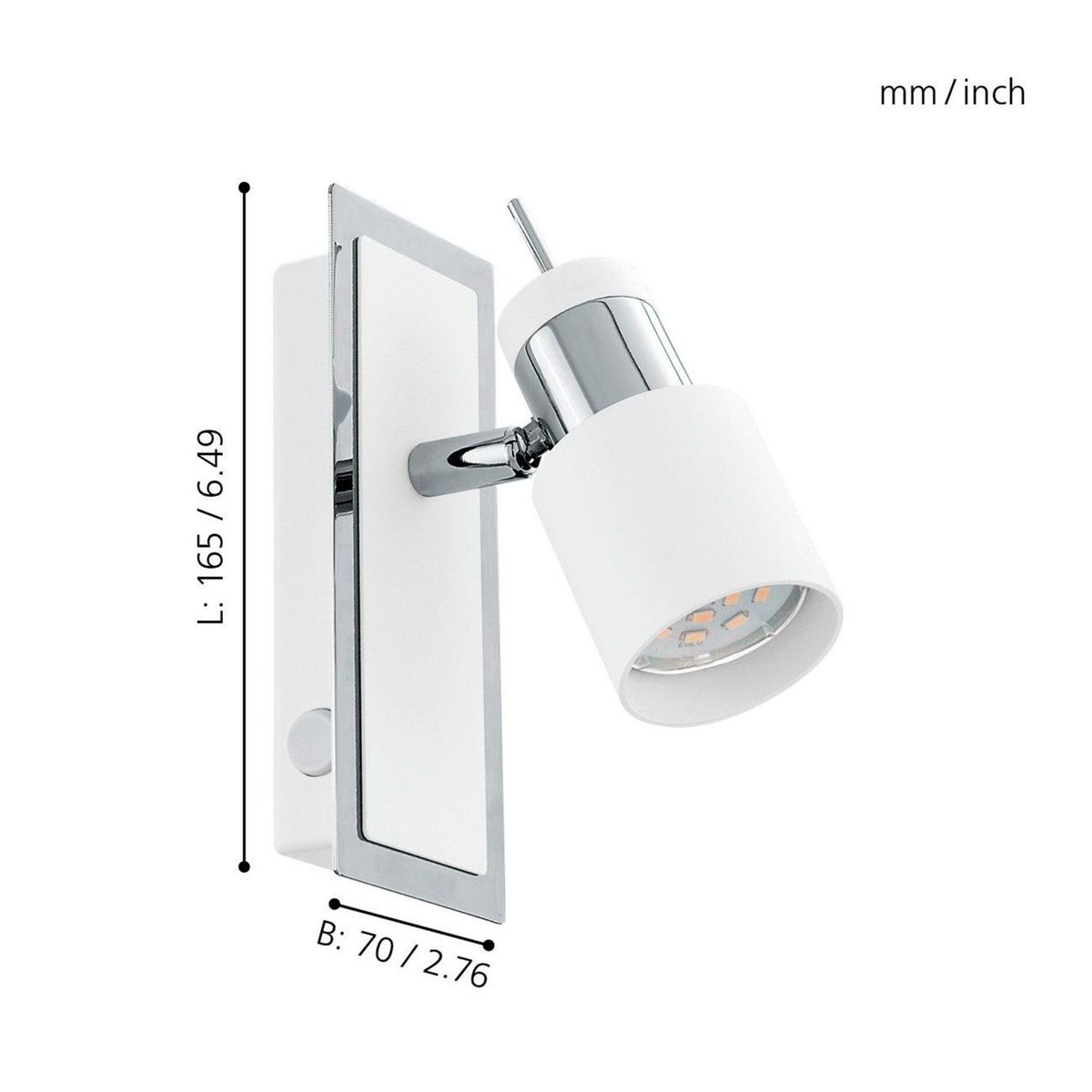 EGLO - Aplique Davida 1x5w 1x400lm