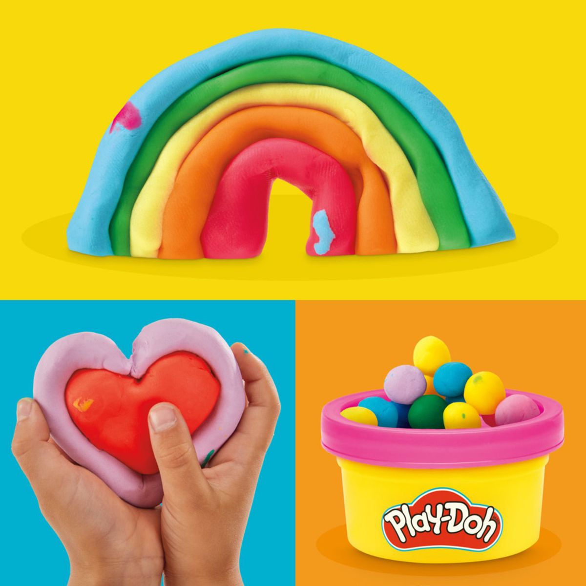 PLAY DOH - Masas Y Plastilinas Play-doh 50 Pack Colores Del Arcoíris  