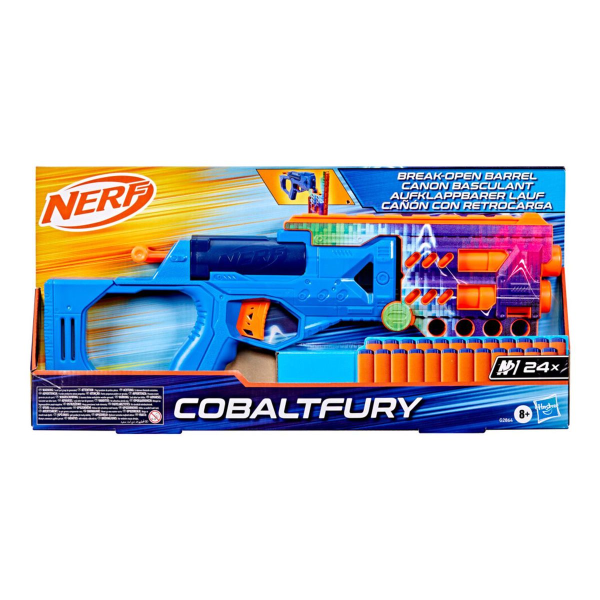 NERF - Lanzador Nerf N Series Cobaltfury  