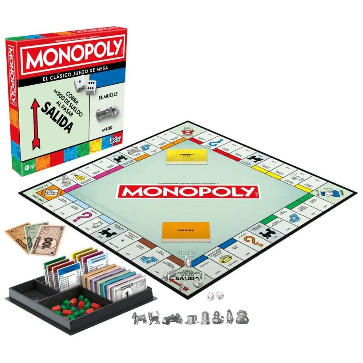MONOPOLY - Juego de Mesa Monopoly Clásico
