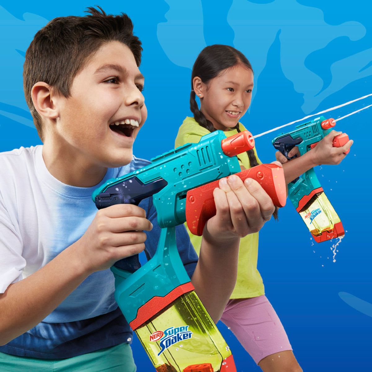 SUPERSOAKER - Lanzador de Agua Super Soaker Pack Doble Dunk-fill  