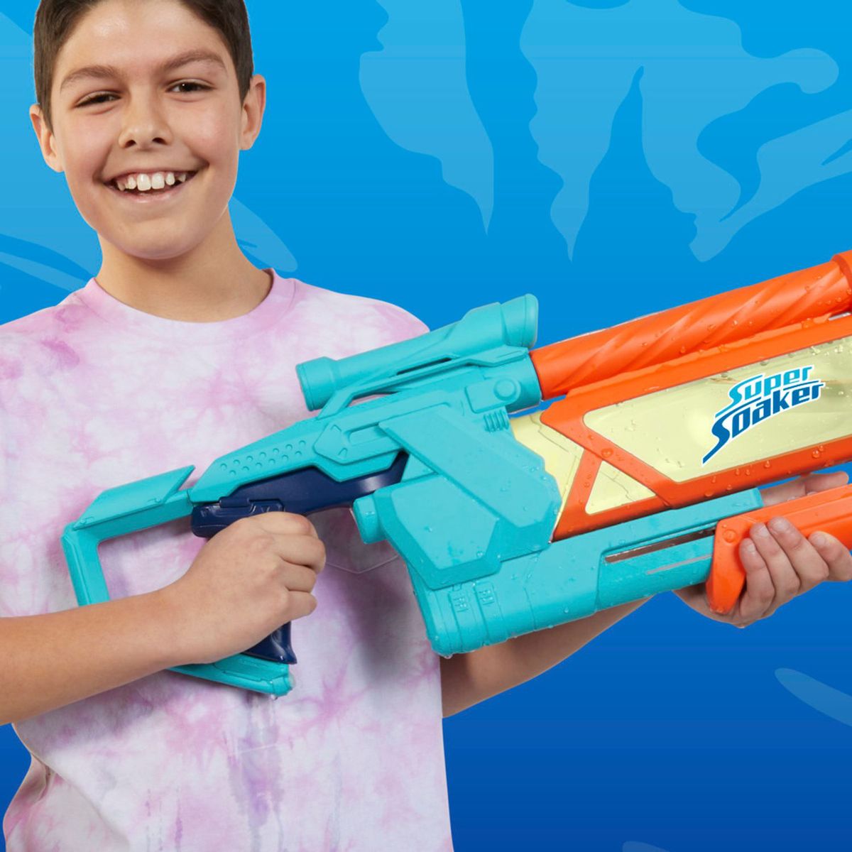 SUPERSOAKER - Lanzador de Agua Super Soaker Mega Dunk-fill  