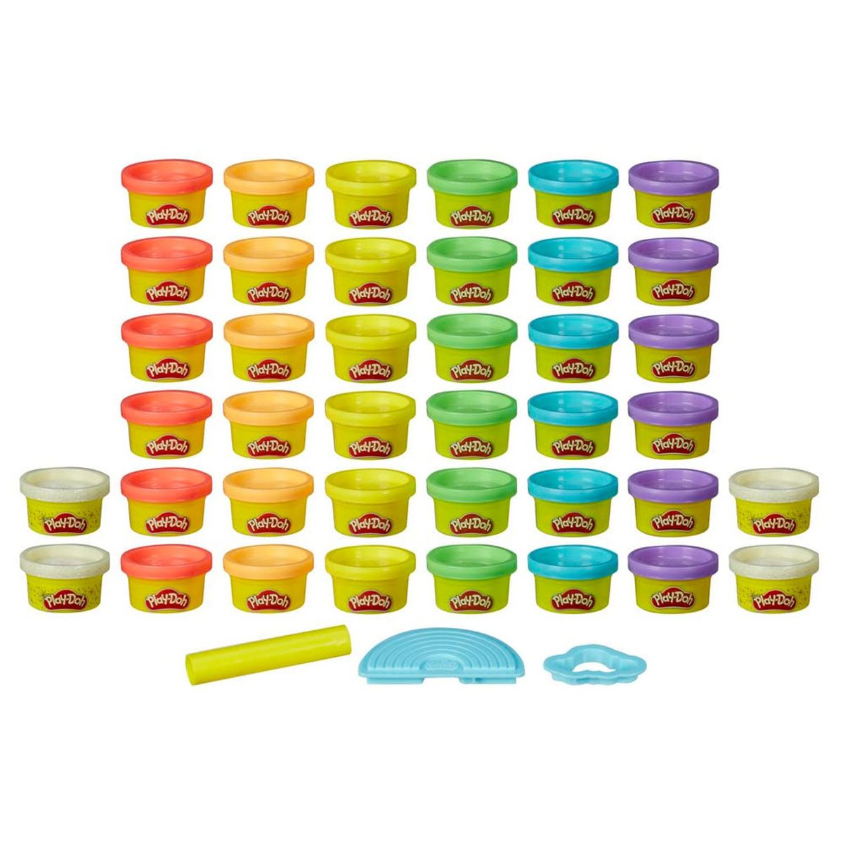 PLAY DOH - Masas Y Plastilinas Play-doh Pack Arcoíris  
