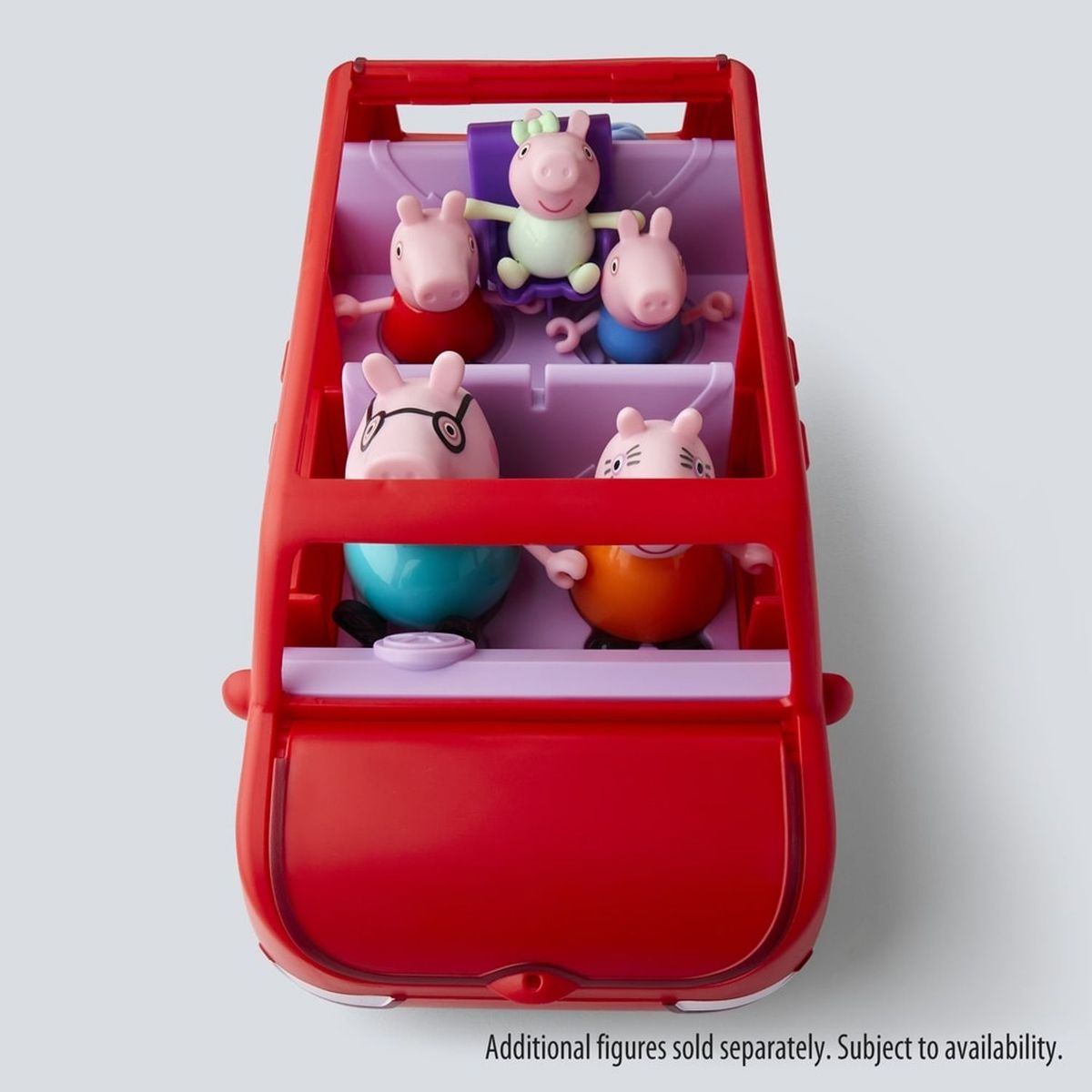PEPPA PIG - Muñeca Peppa Pig El Gran Auto de la Familia De Peppa