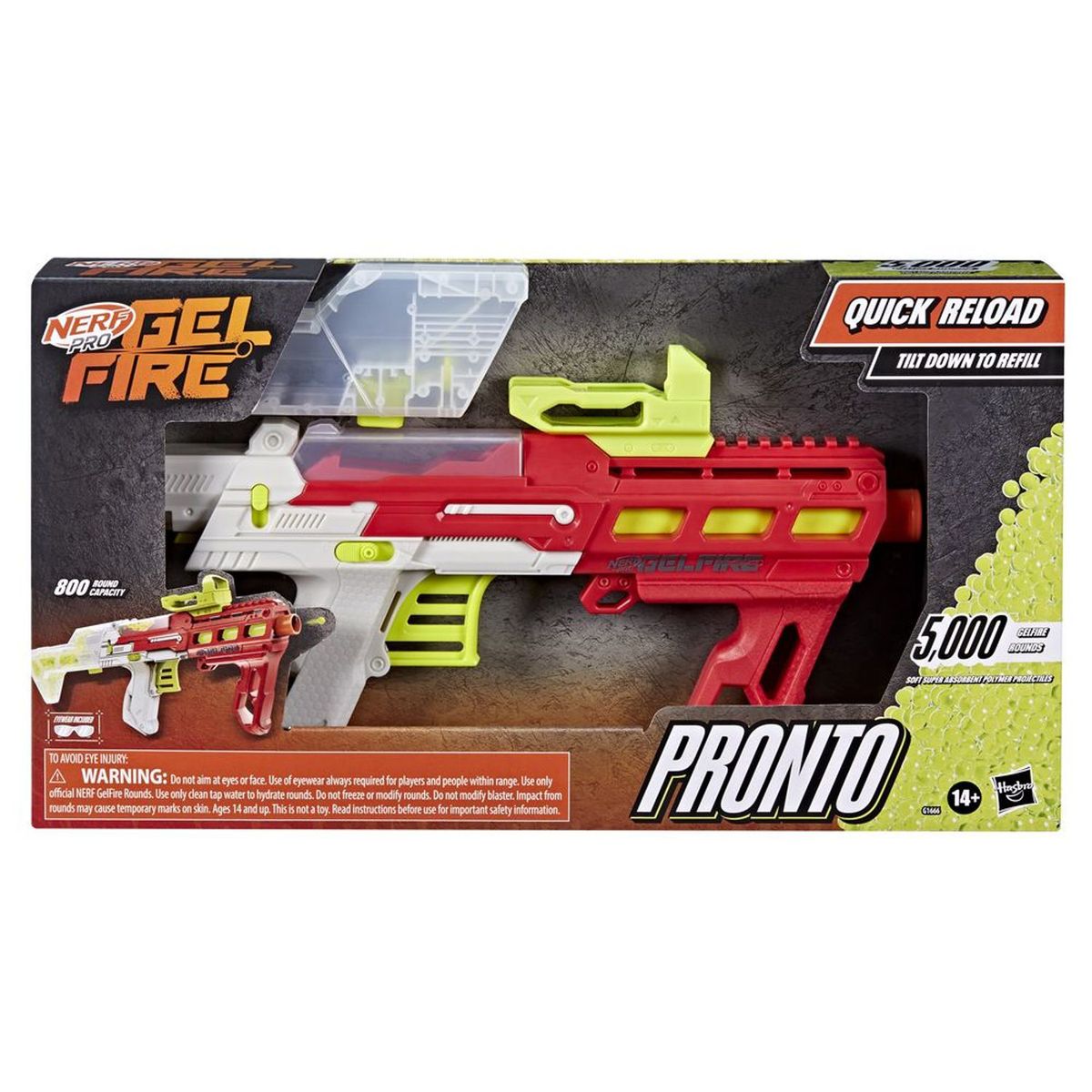NERF - Lanzador Nerf Pro Gelfire Pronto  