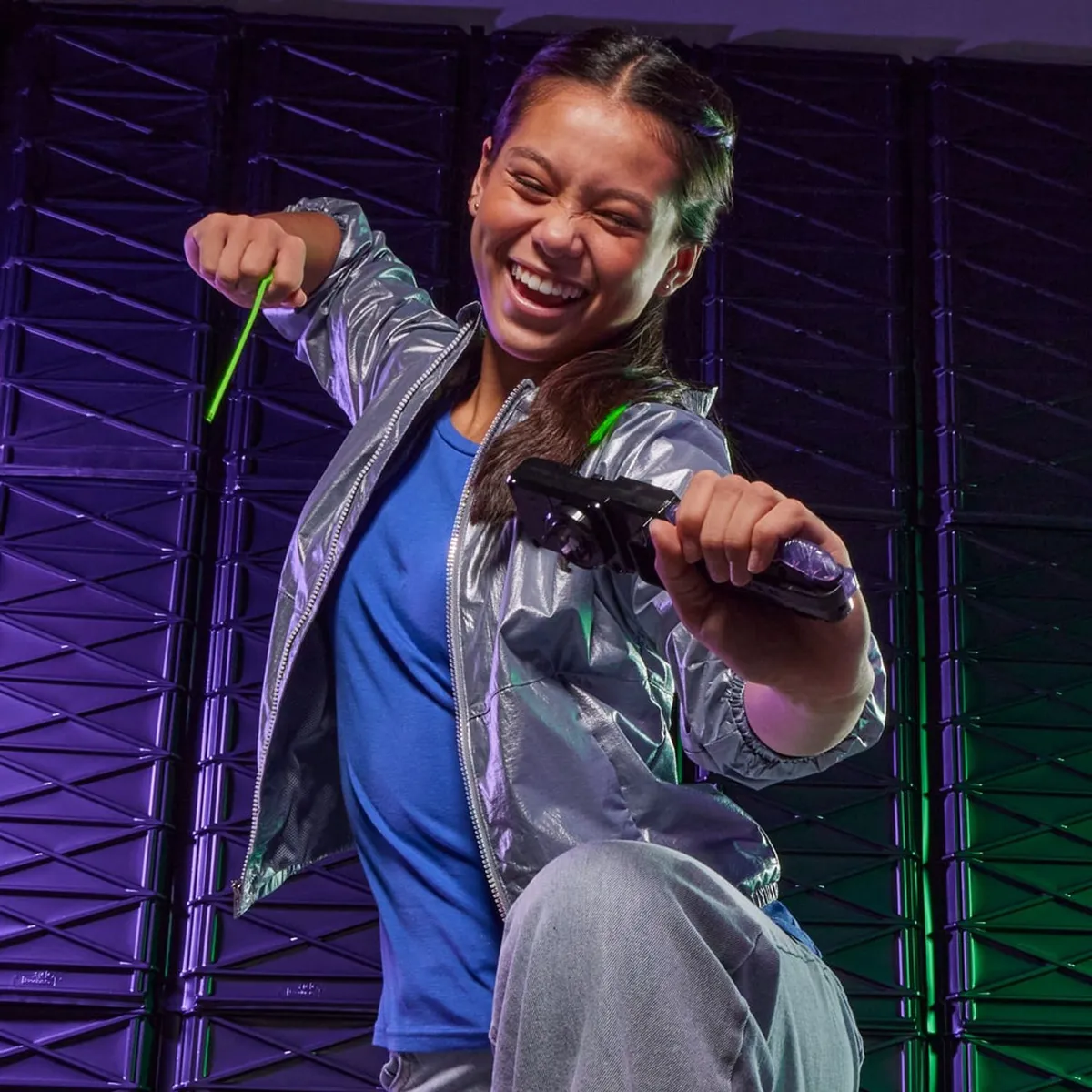 BEYBLADE - Trompo Beyblade X Set De Lanzador Victory Grip