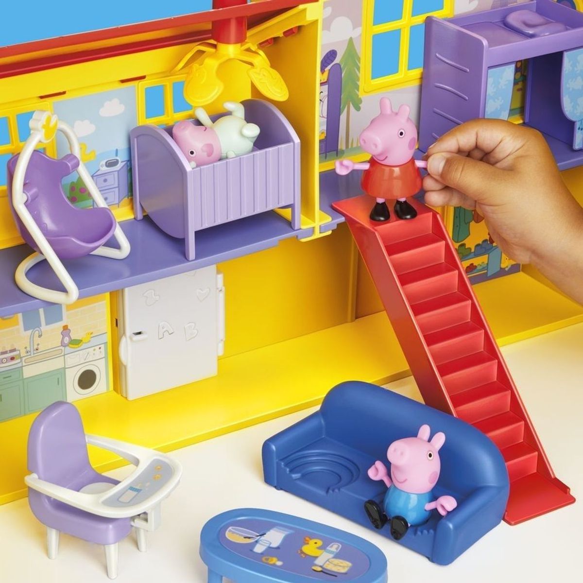 PEPPA PIG - SET DE JUEGO PEPPA PIG GRAN CASA FAMILIAR DE PEPPA