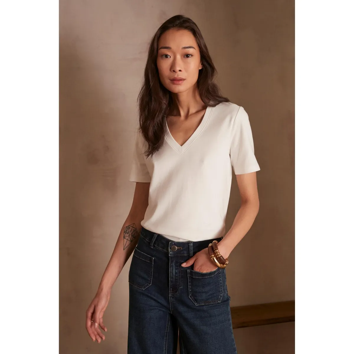 MAISON 123 - Polo 100% Algodón Mujer Maison 123