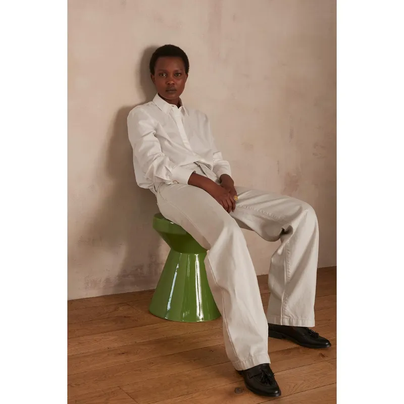 MAISON 123 - Camisa Manga Larga 100% Algodón Mujer Maison 123