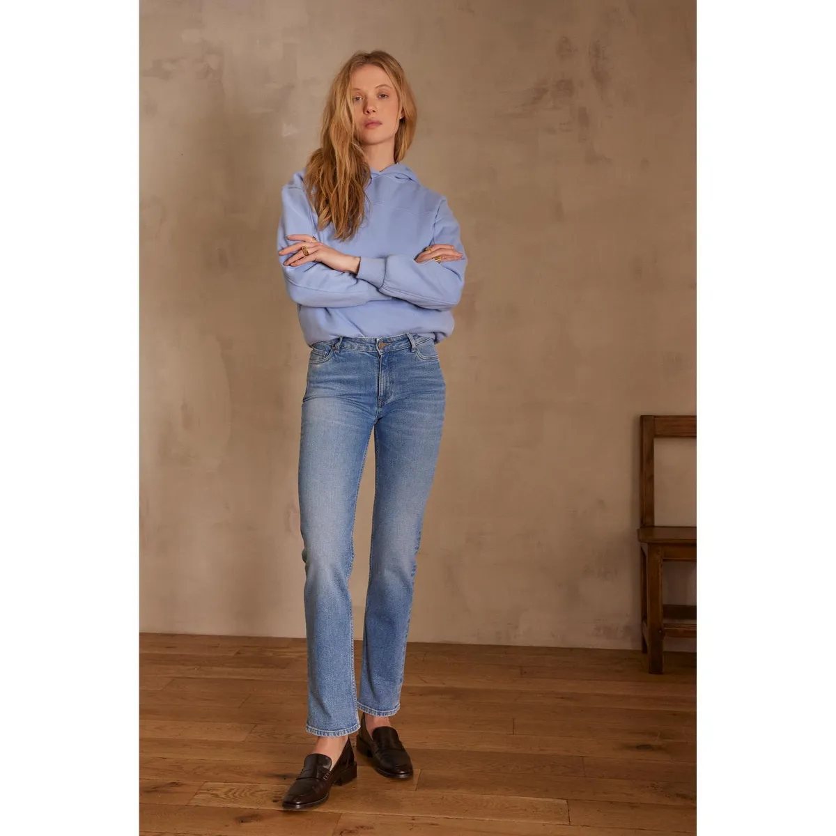 MAISON 123 - Jean Slim Algodón Mujer Maison 123