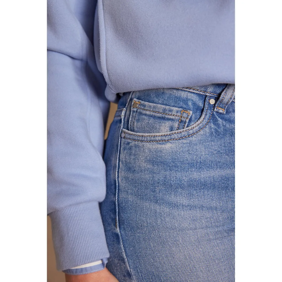 MAISON 123 - Jean Slim Algodón Mujer Maison 123