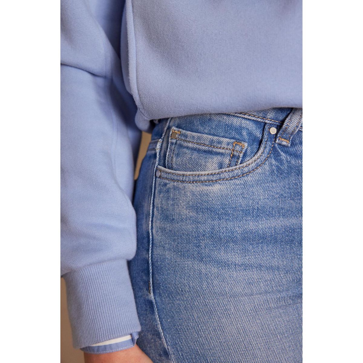 MAISON 123 - Jean Slim Algodón Mujer Maison 123