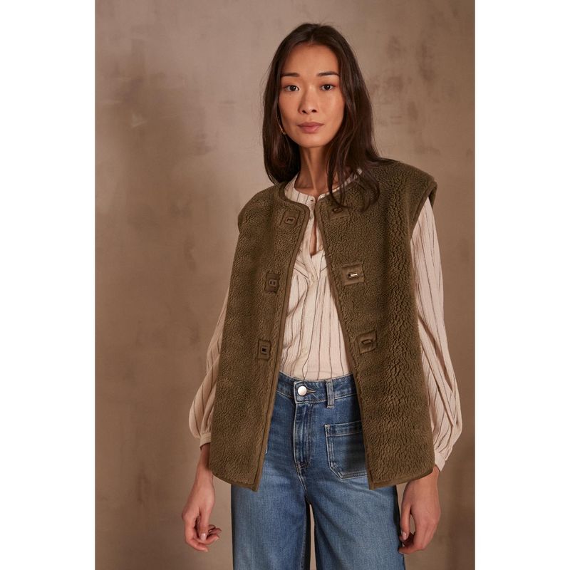 MAISON 123 - Chaleco Casual Mujer Maison 123