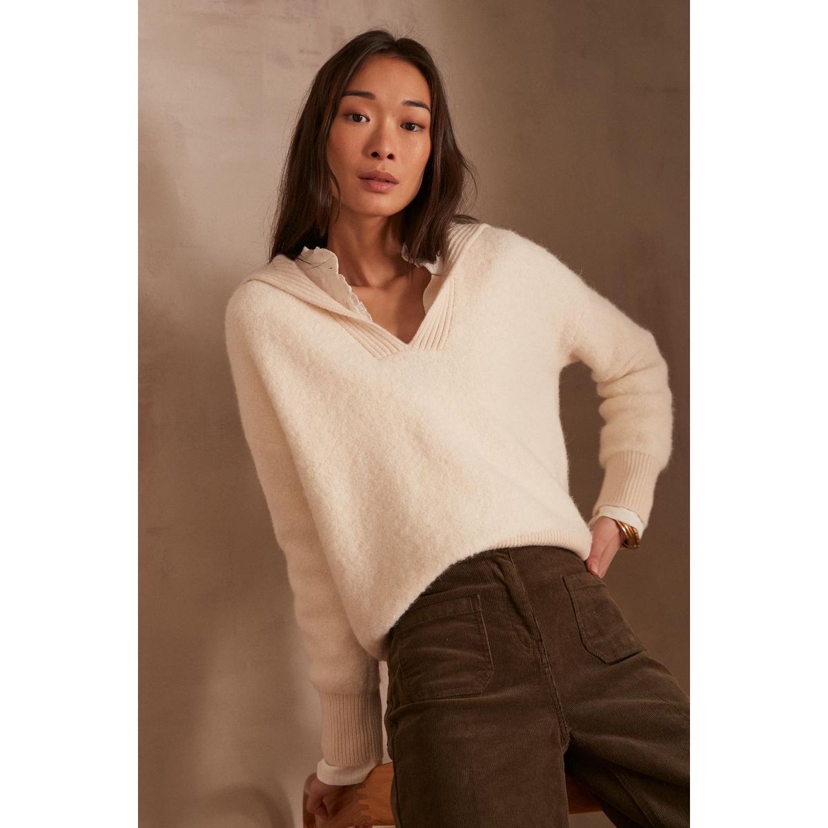 MAISON 123 - Chompa Casual Mujer Maison 123