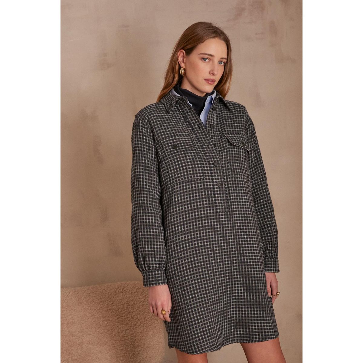 MAISON 123 - Vestido Corto Algodón Mujer Maison 123