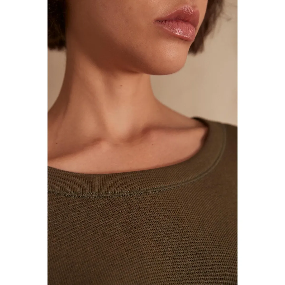 MAISON 123 - Polo Manga Larga Casual Mujer Maison 123