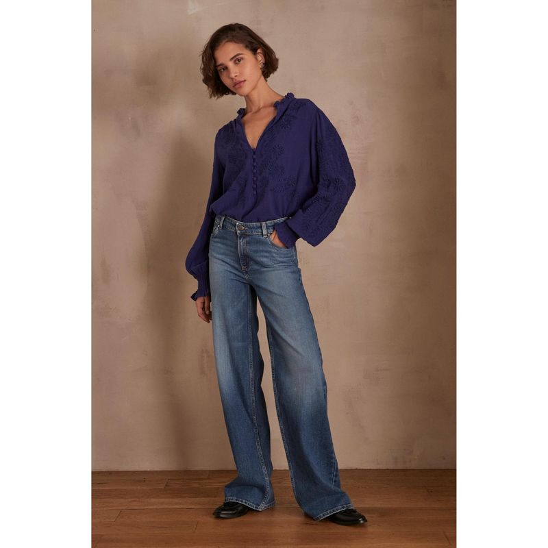 MAISON 123 - Jean Casual Algodón Mujer Maison 123