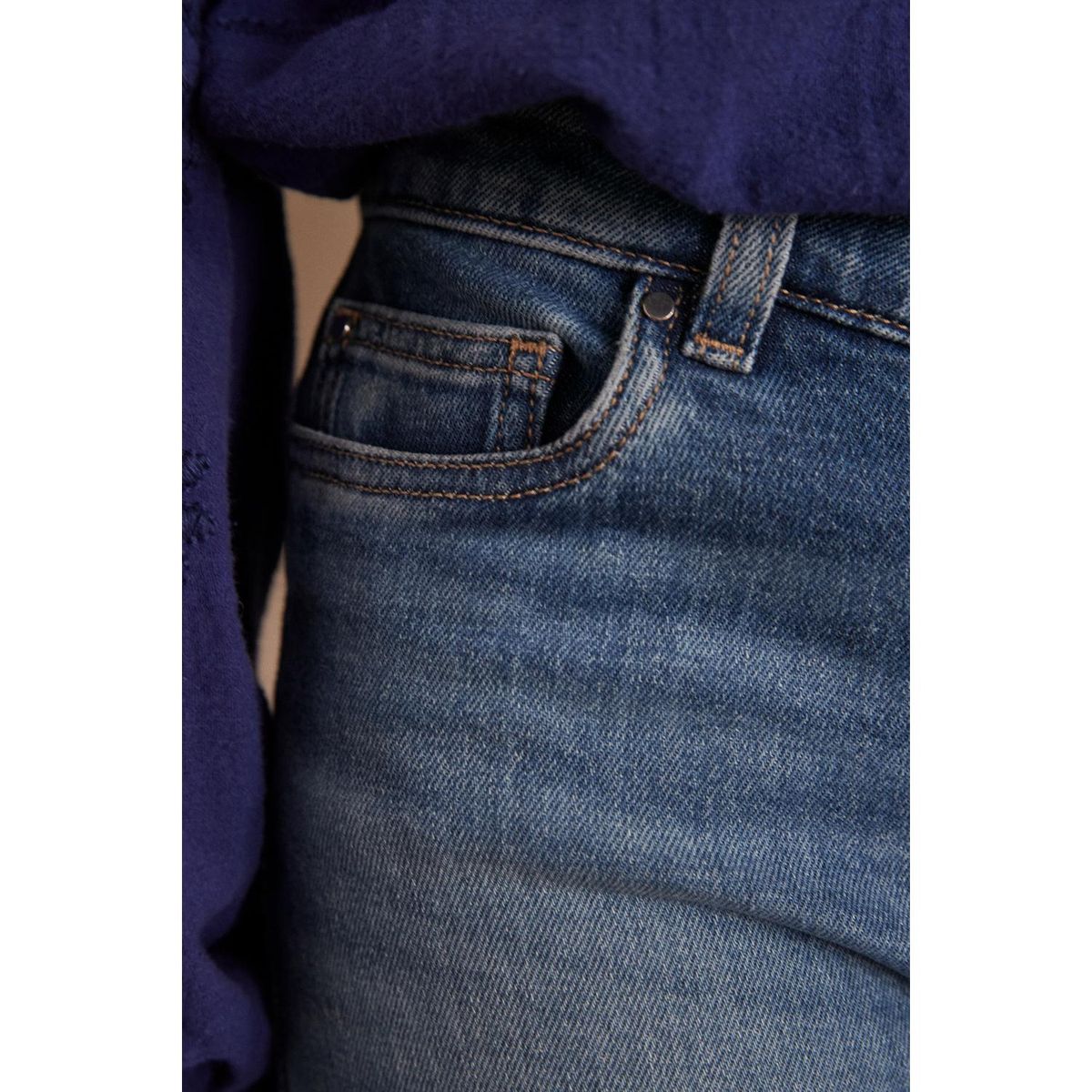 MAISON 123 - Jean Casual Algodón Mujer Maison 123