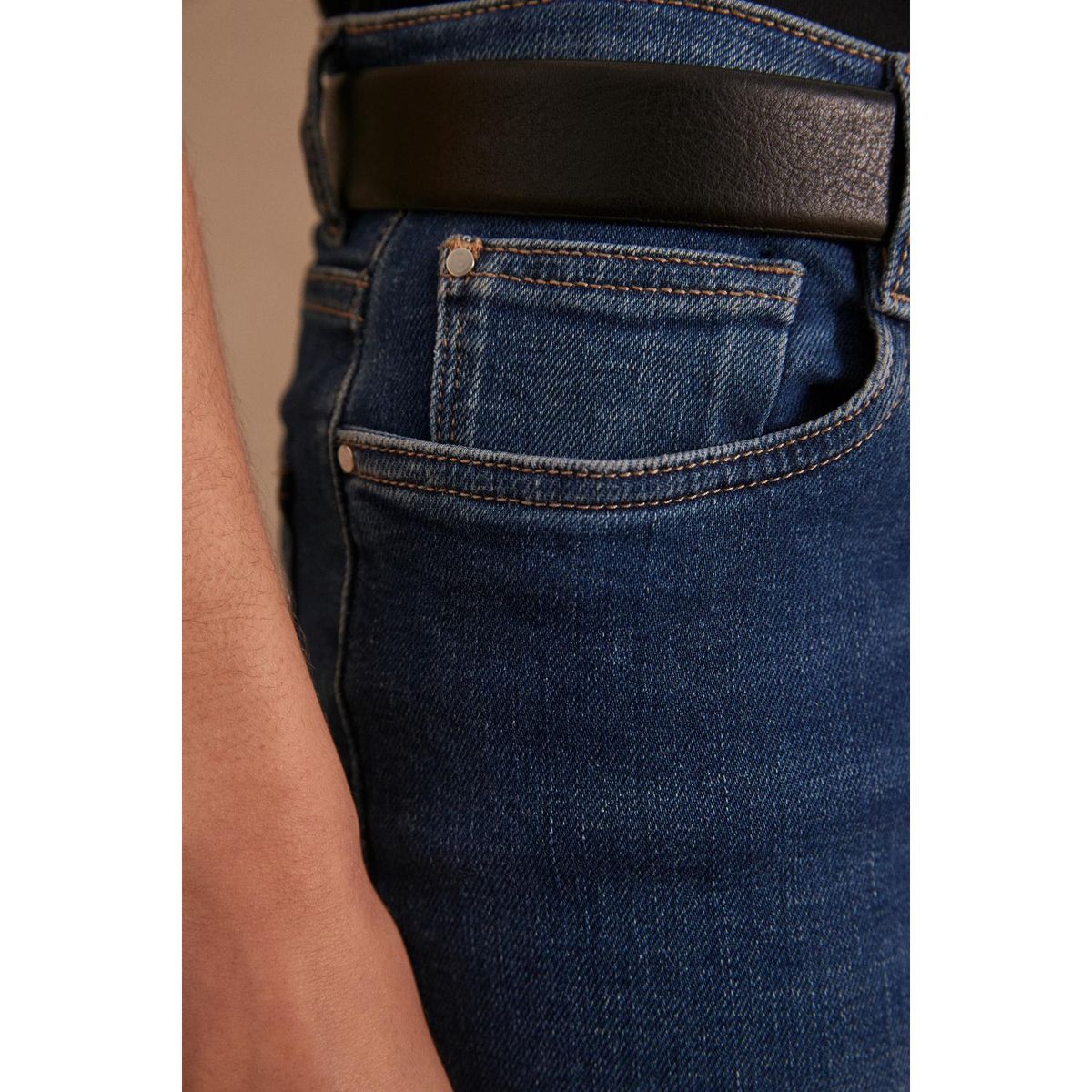 MAISON 123 - Jean Straight Tiro Alto Mujer Maison 123