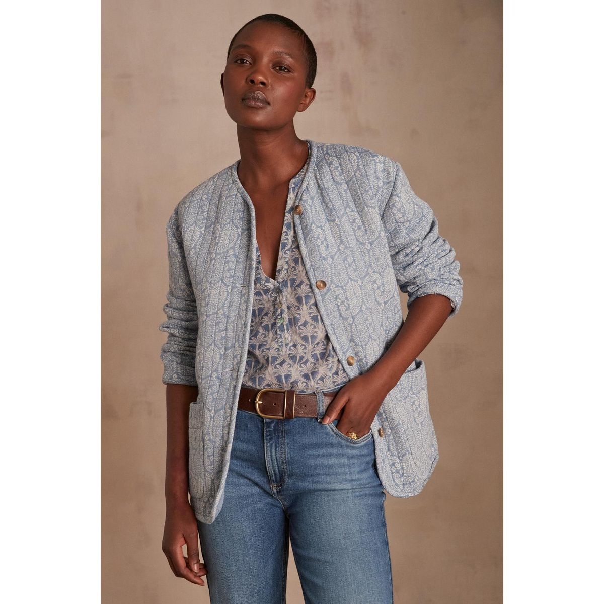 MAISON 123 - Blazer Casual Mujer Maison 123