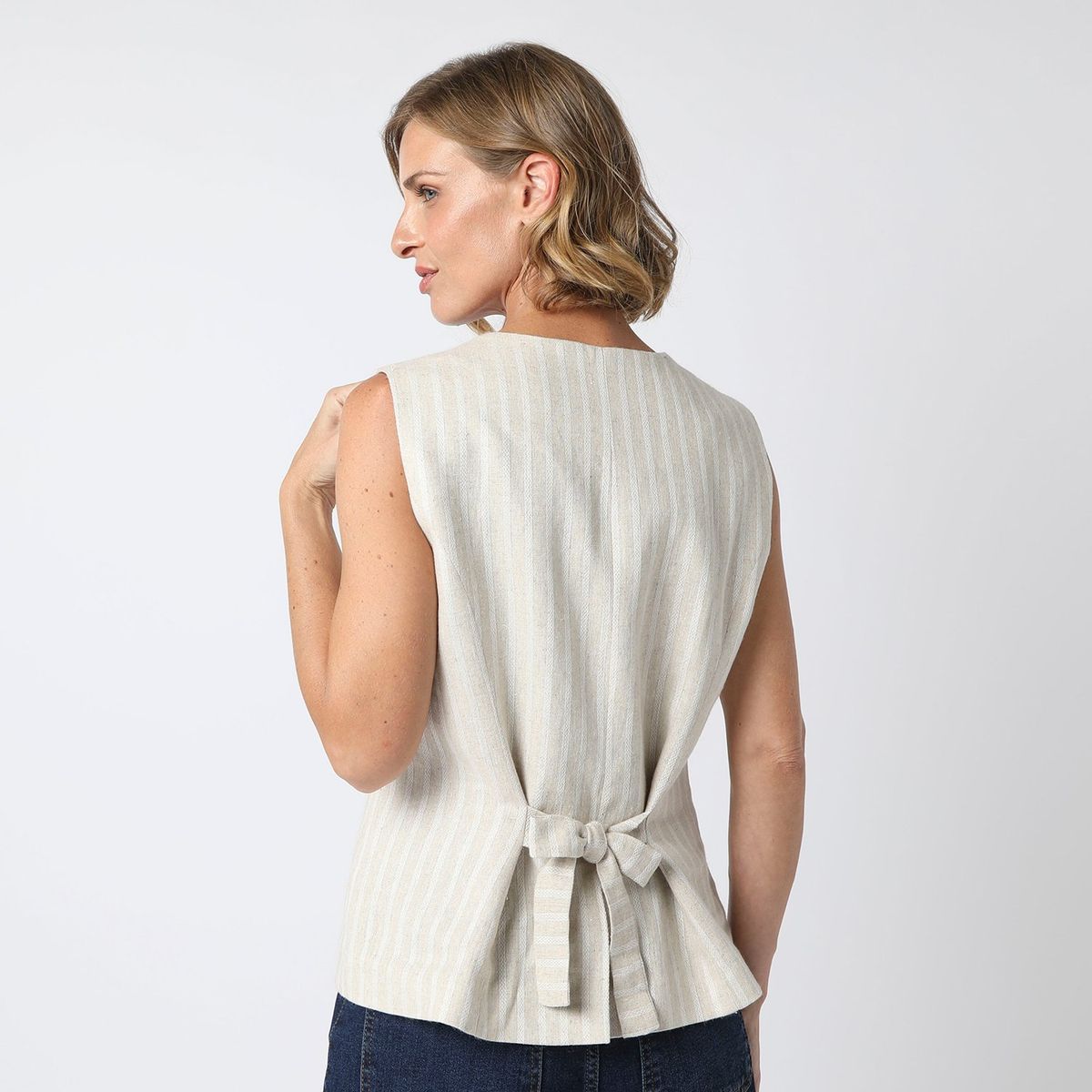 APOLOGY - Chaleco Casual Mujer Apology x Viviana Rivas Plata