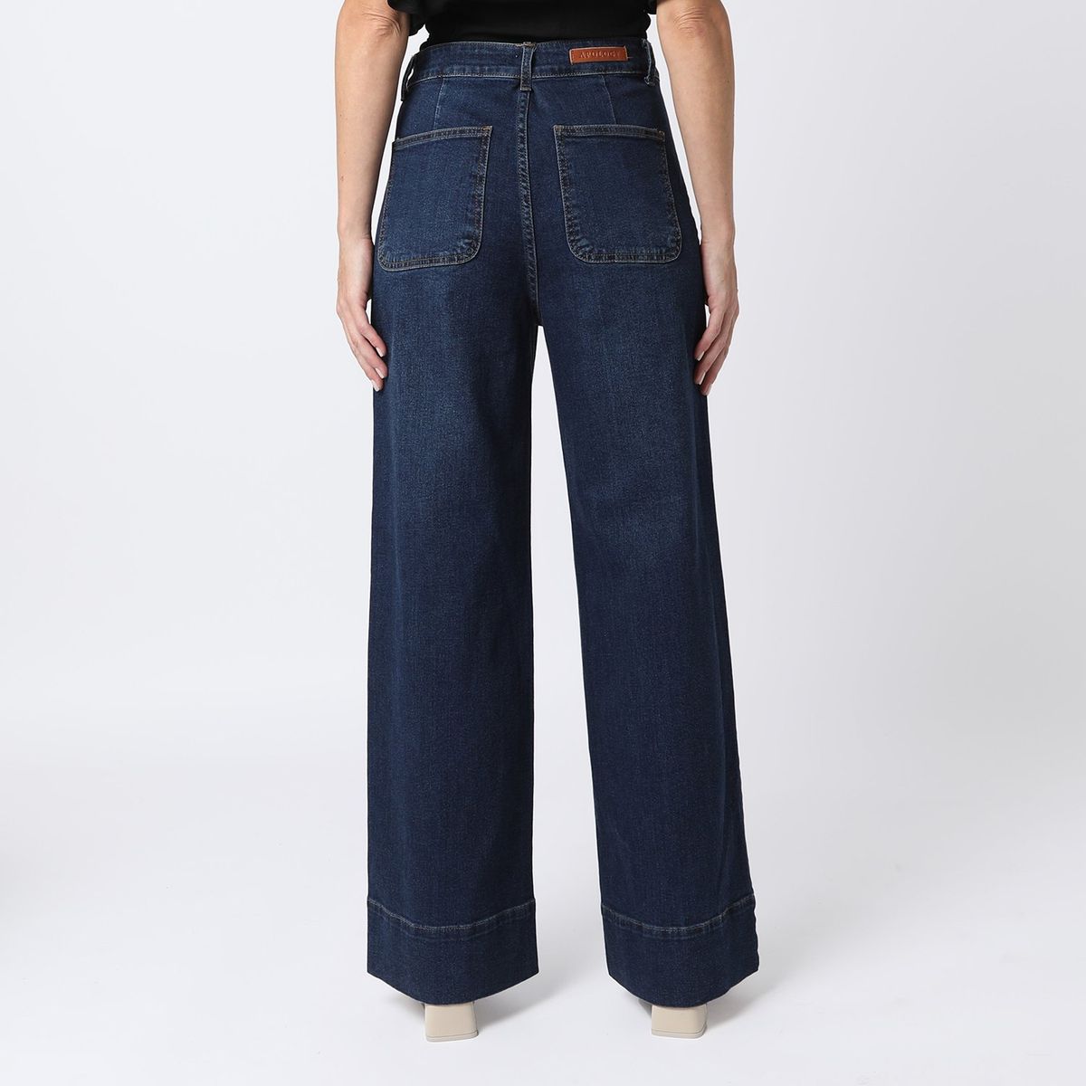 APOLOGY - Jean Recto Algodón Mujer Apology x Viviana Rivas Plata