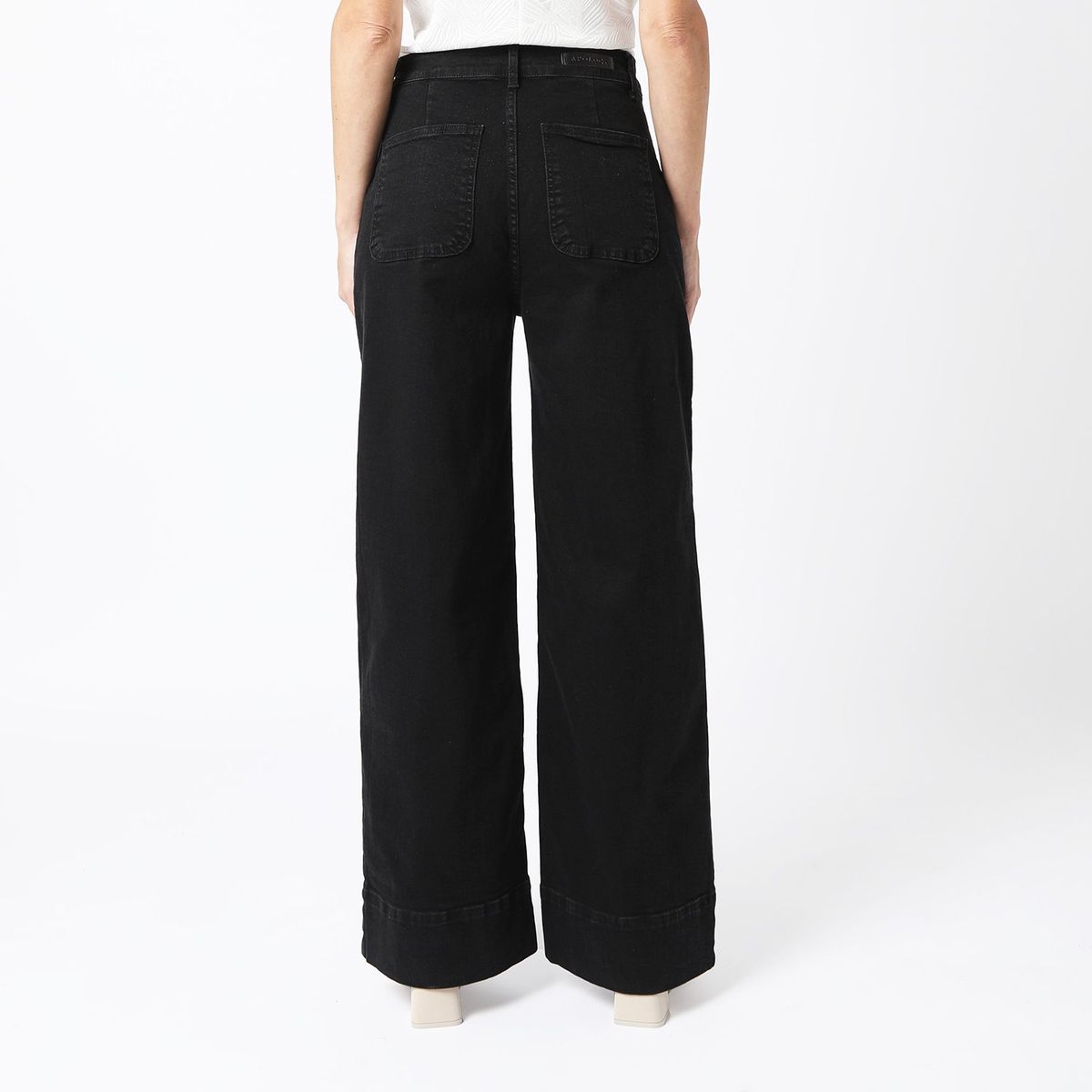 APOLOGY - Jean Recto Algodón Mujer Apology x Viviana Rivas Plata