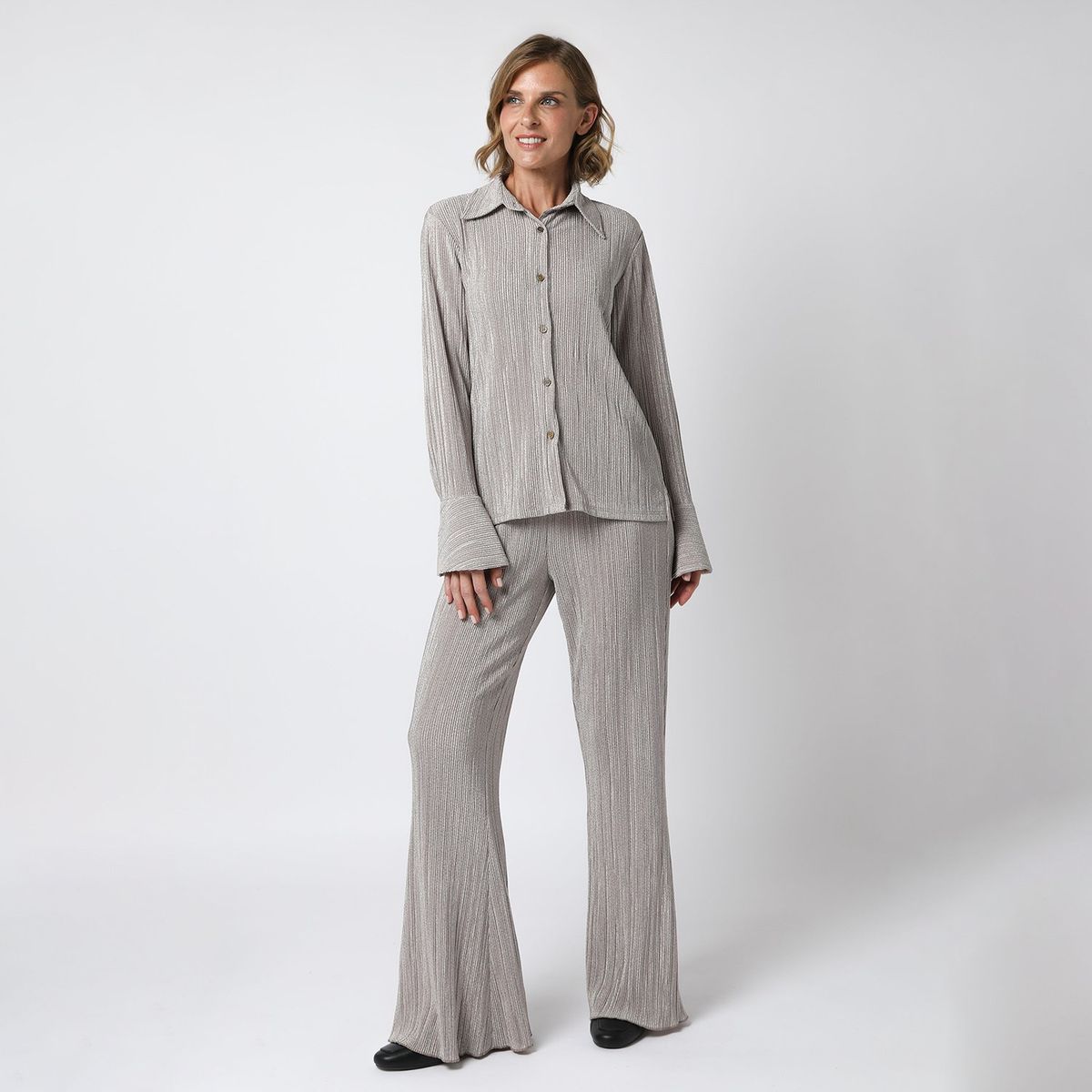 APOLOGY - Blusa Manga Larga Casual Mujer Apology x Viviana Rivas Plata