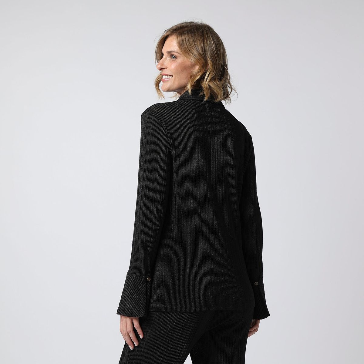 APOLOGY - Blusa Manga Larga Casual Mujer Apology x Viviana Rivas Plata