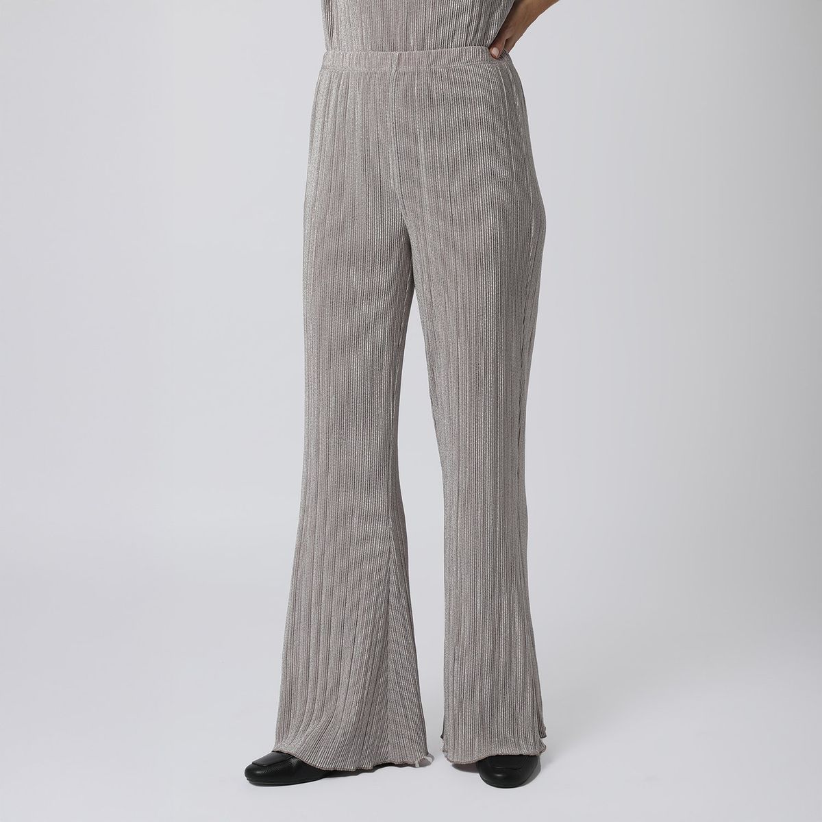 APOLOGY - Pantalón Flare Casual Mujer Apology x Viviana Rivas Plata