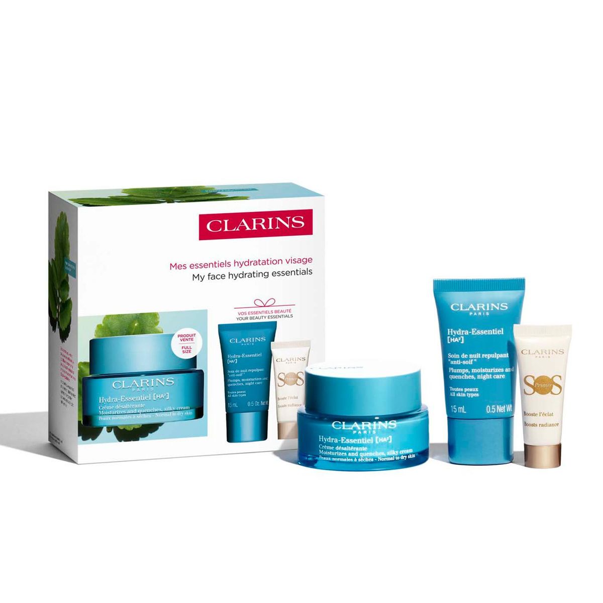 CLARINS - Set Hydra-essentiel + Minis