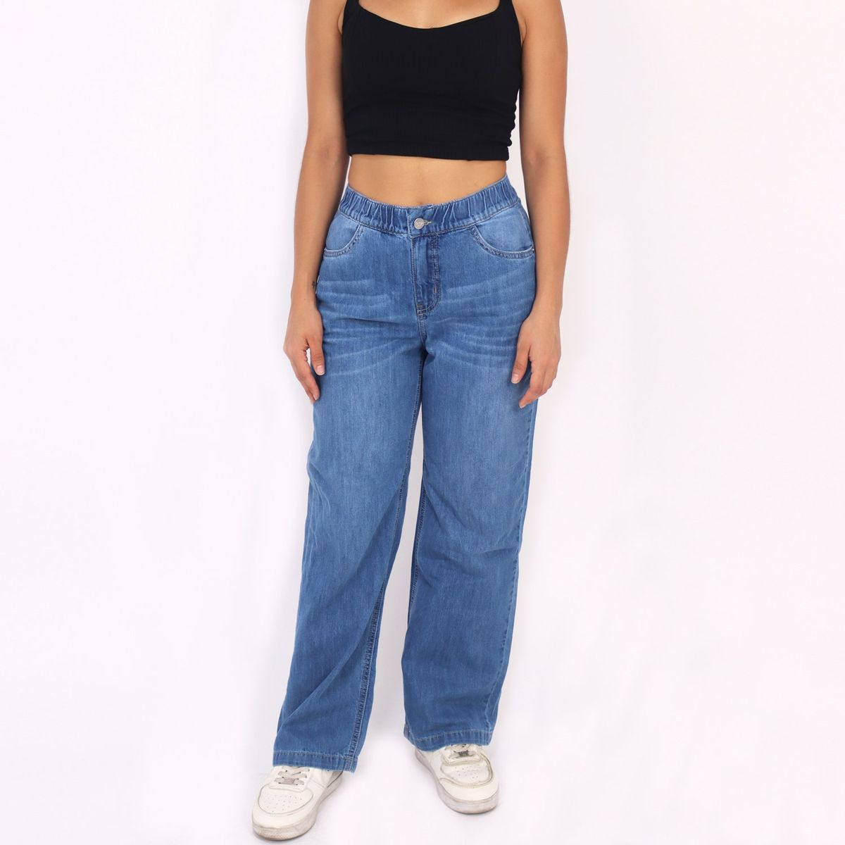 KAYRA POBLET - Jean Jogger Tiro Alto Mujer Kayra Poblet