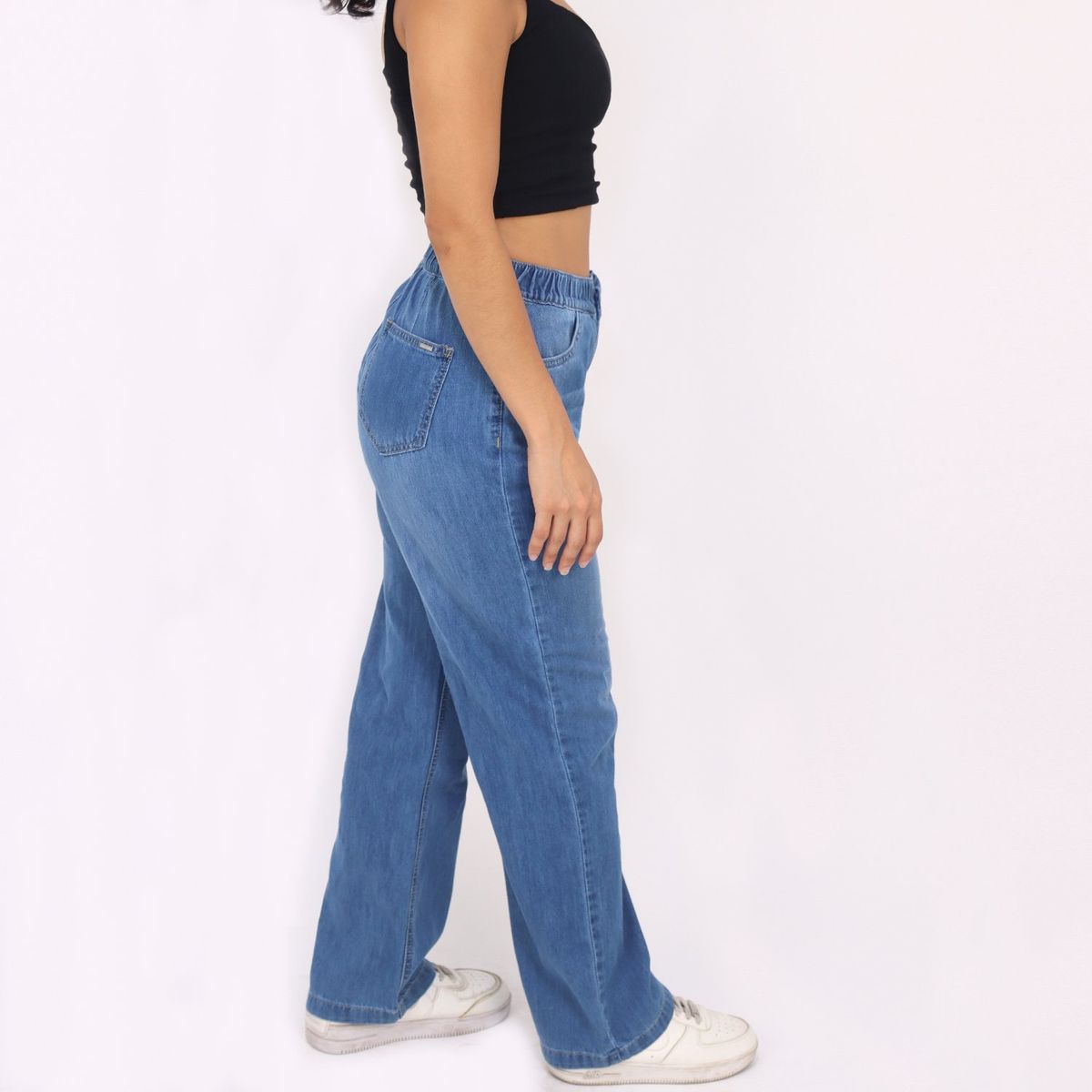 KAYRA POBLET - Jean Jogger Tiro Alto Mujer Kayra Poblet