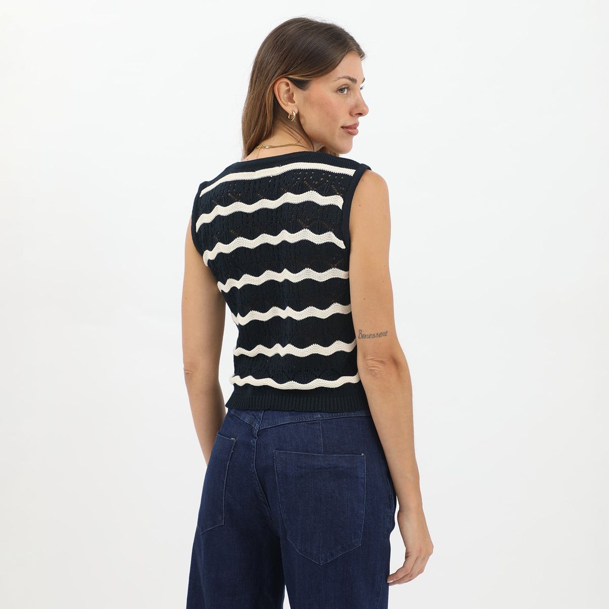 UNIVERSITY CLUB - Polo Sin Mangas Casual Mujer University Club