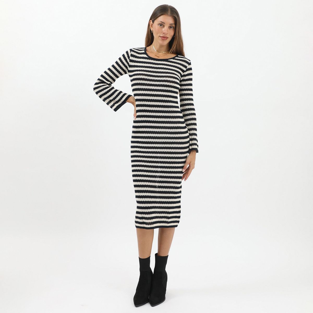 UNIVERSITY CLUB - Vestido Largo Casual Mujer University Club