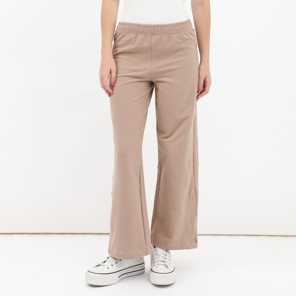 DOO AUSTRALIA - Pantalón Palazzo Algodón Mujer Doo Australia