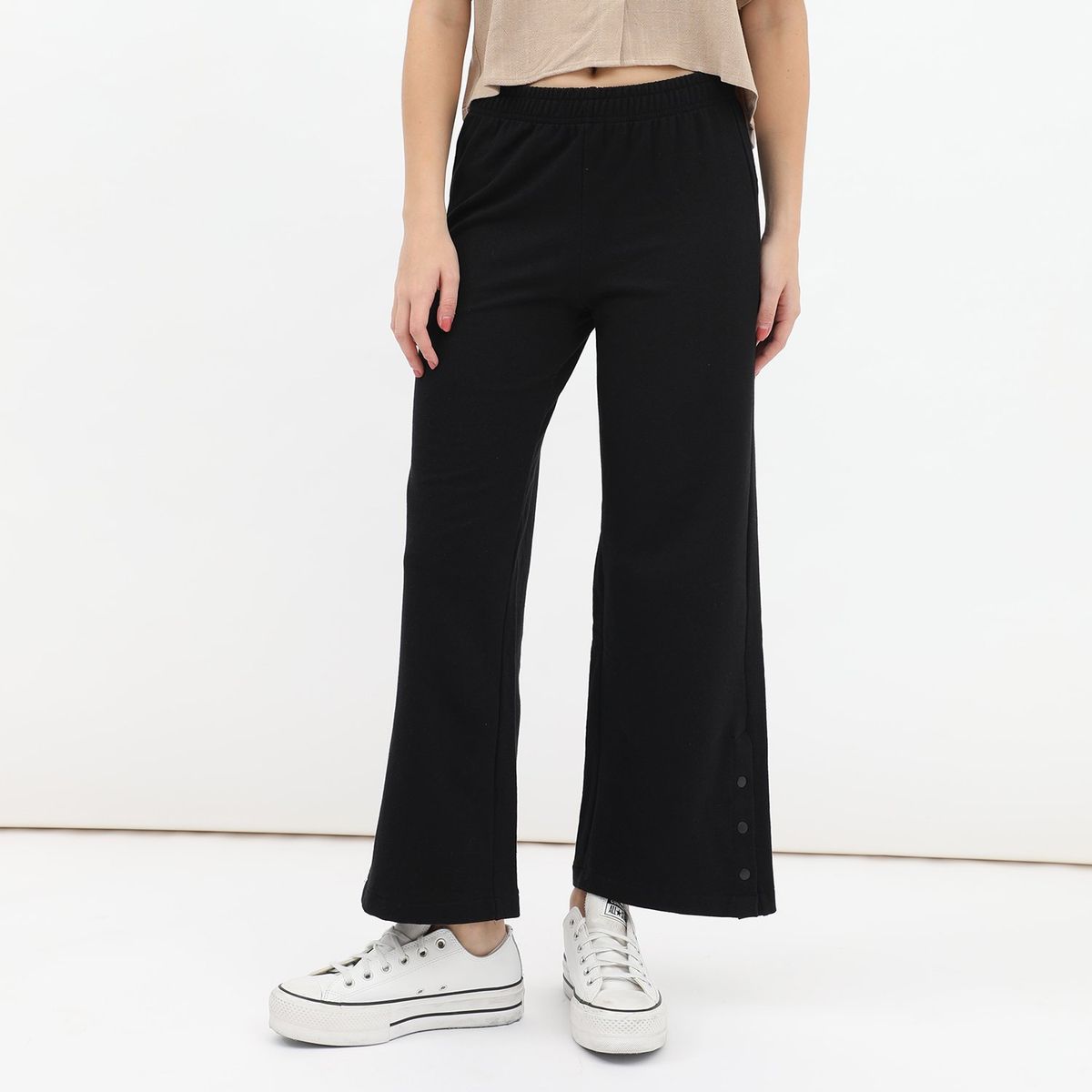 DOO AUSTRALIA - Pantalón Palazzo Algodón Mujer Doo Australia