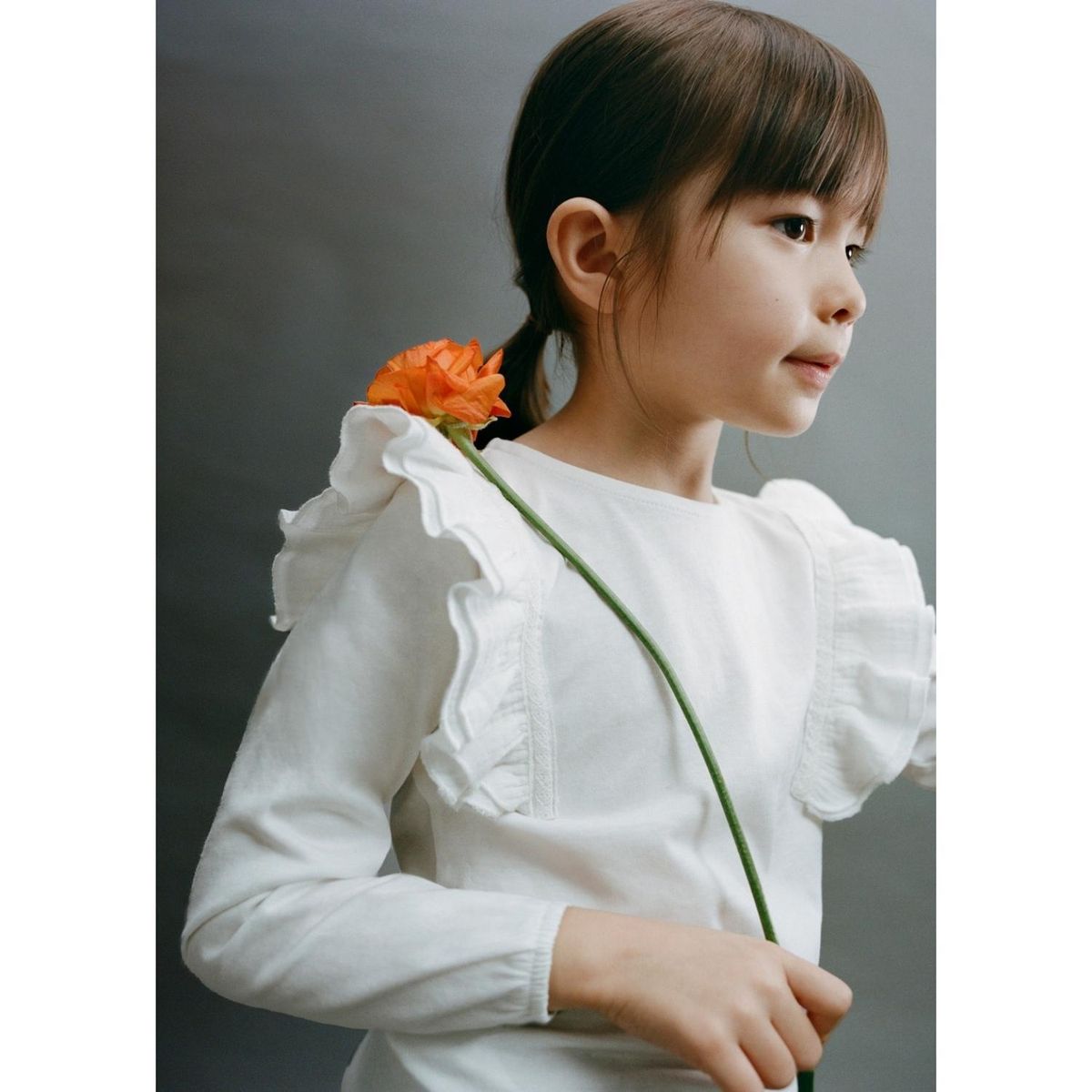 MANGO KIDS - Polo Bebé Niña Manga Larga Algodón Mango Kids