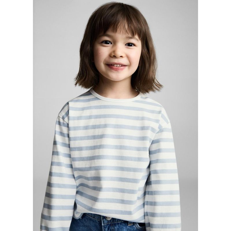 MANGO KIDS - Polo Bebé Niña Manga Larga Algodón Mango Kids