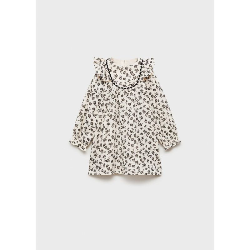 MANGO KIDS - Vestido Bebé Niña Algodón Mango Kids