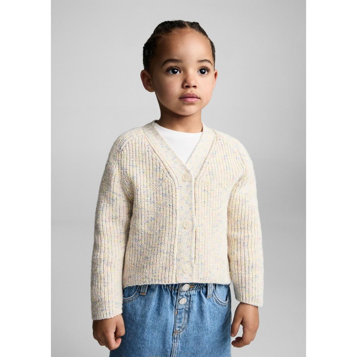 MANGO KIDS - Chompa Bebé Niña Algodón Mango Kids