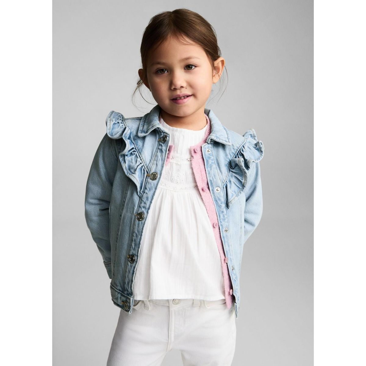 MANGO KIDS - Casaca Bebé Niña Algodón Mango Kids